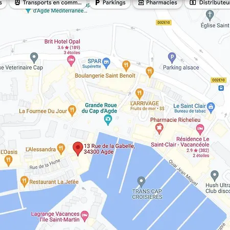 Port Brescou, T3 En Duplex Climatise, Superbe Vue Sur Le Port דירה *