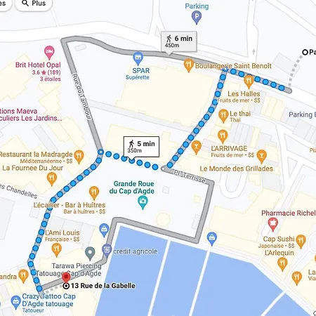 Port Brescou, T3 En Duplex Climatise, Superbe Vue Sur Le Port *