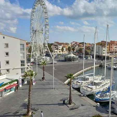 Port Brescou, T3 En Duplex Climatise, Superbe Vue Sur Le Port 아그