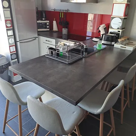 Port Brescou, T3 En Duplex Climatise, Superbe Vue Sur Le Port